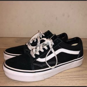 Black old Skool vans